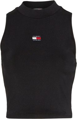 Tommy Jeans Seamless Shirt BADGE HIGH NECK TANK