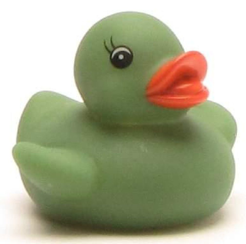 Spielzeug Badewannenspielzeug Schnabels Badespielzeug Farbwechsel Badeente grün - 5,5 cm - Quietscheente