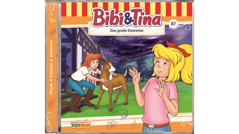 Hörspiel-CD Bibi und Tina 087 - Das große Unwetter
