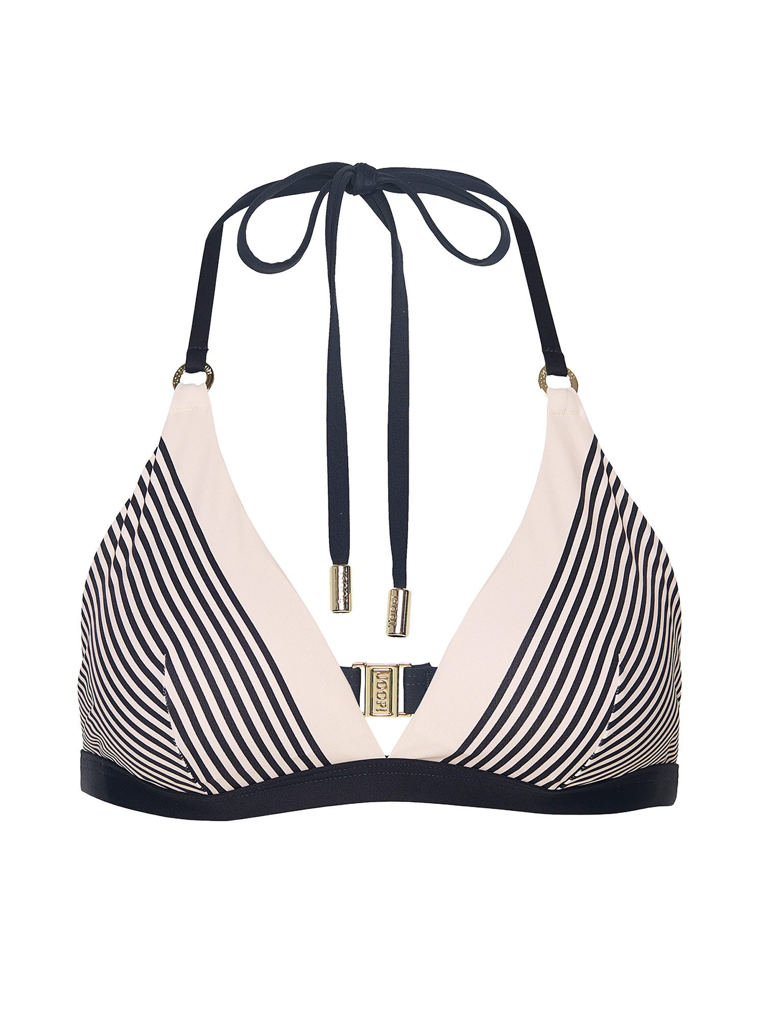 JOOP! Triangel-Bikini-Top Stripes, bikini oberteil swimwear