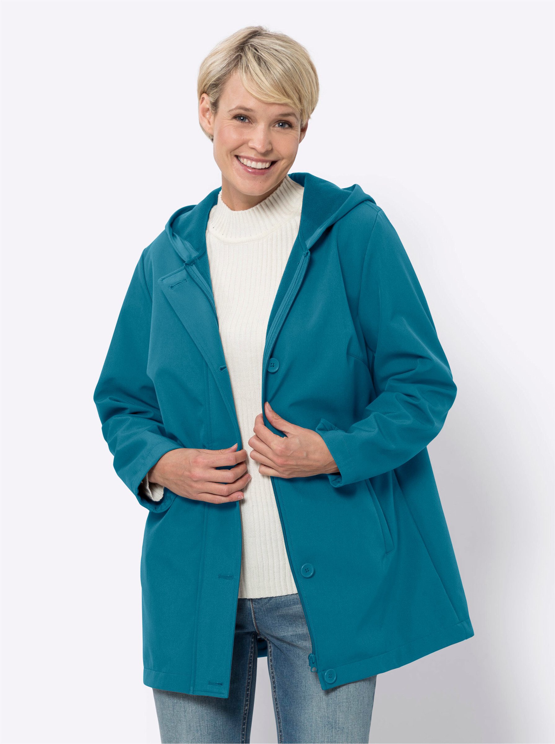 Sieh an! Allwetterjacke Softshell-Jacke Langarm