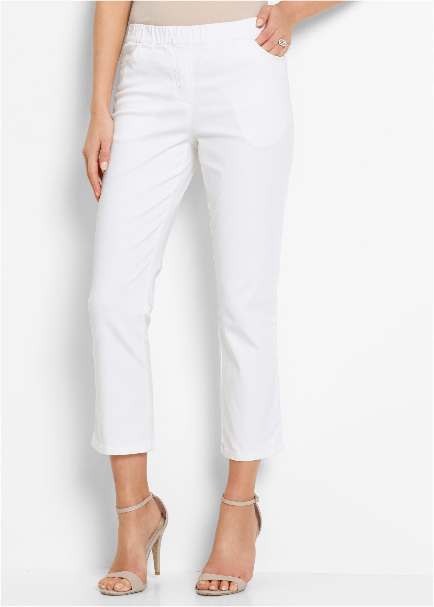 bonprix Schlupfhose 7/8 Schlupfhose mit Stretch