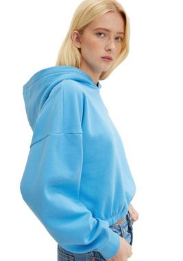 TOM TAILOR Denim Kapuzensweatshirt im Cropped-Design