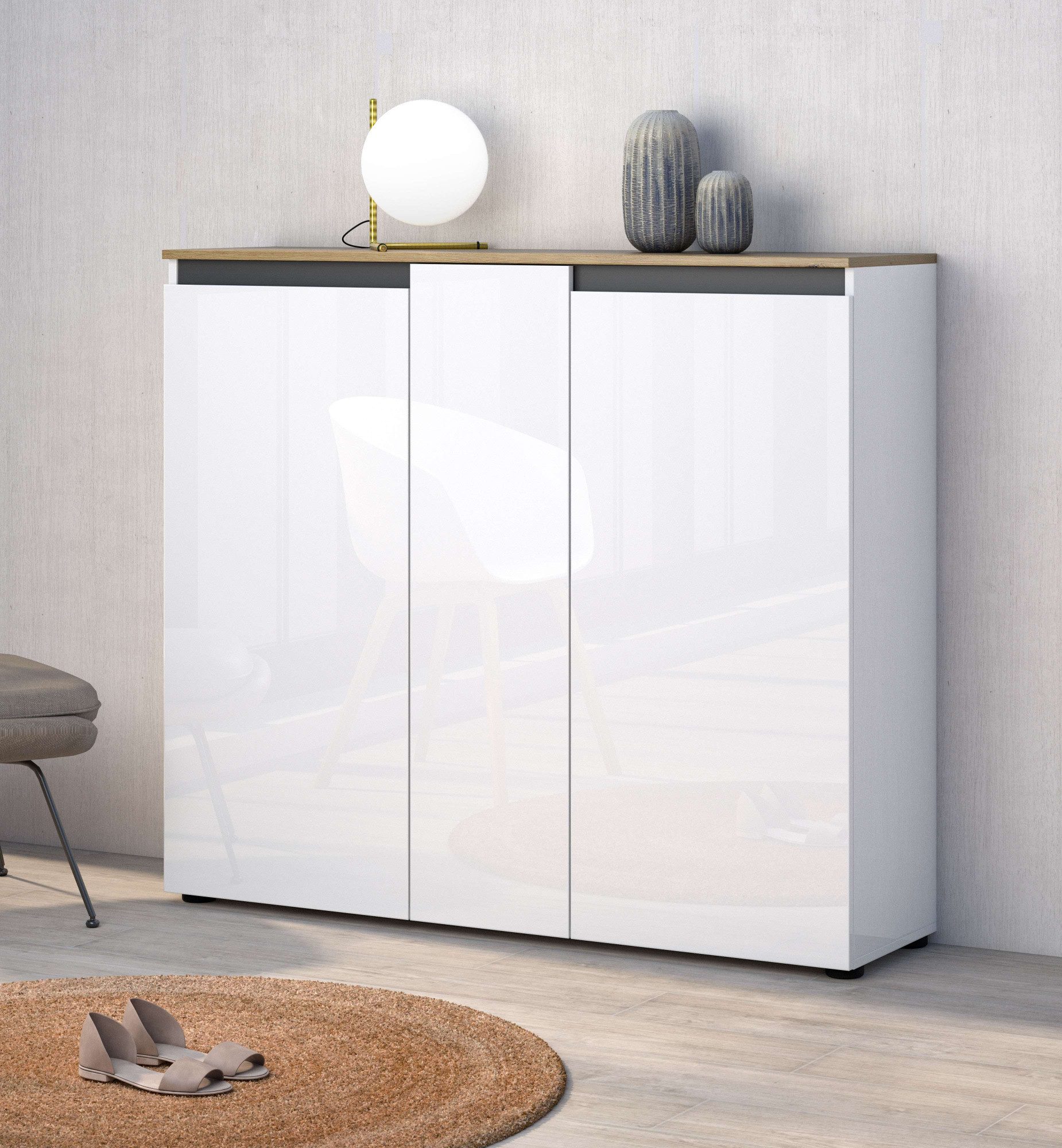 INOSIGN Schuhschrank "Zippo, Schuhkommode,Schuhregal,Made in Italy,stehend" günstig online kaufen