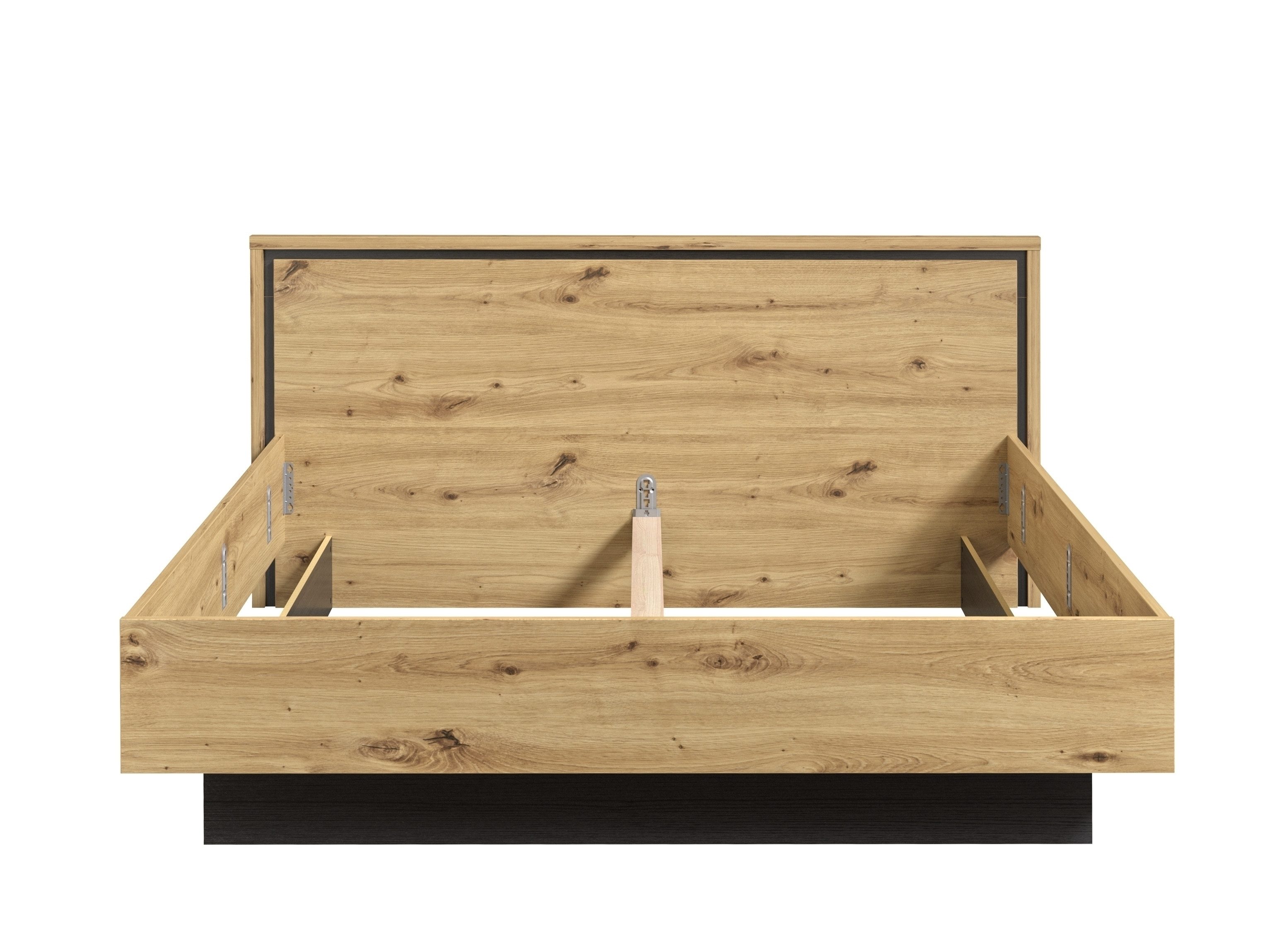 freiraum Bett TRONDHEIM, in Artisan Eiche - 178,6x93,5x208,6cm (BxHxT)