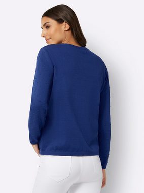 Sieh an! Strickpullover Langarm-Pullover