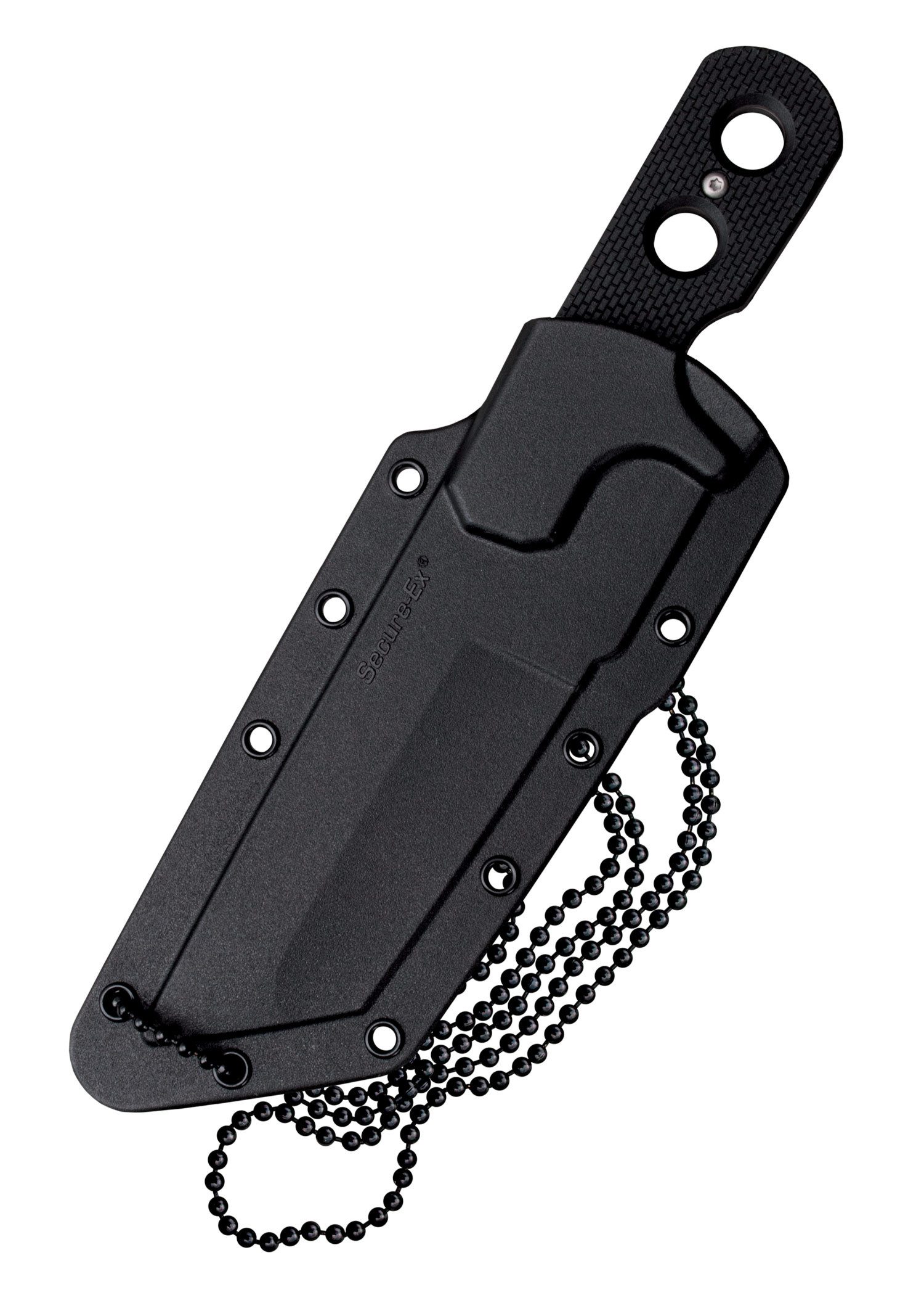 Cold Steel Universalmesser Cold Steel Mini Tac Tanto, feststehendes Neckknife, Griv-Ex Griff, (1 St)