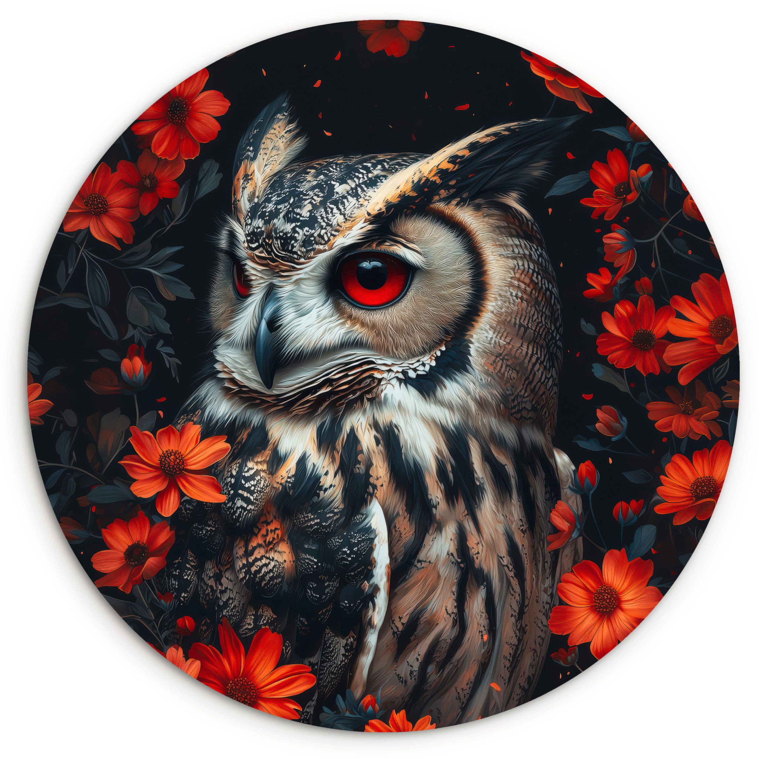 MuchoWow Gemälde Eule - Waldtiere - günstig online kaufen