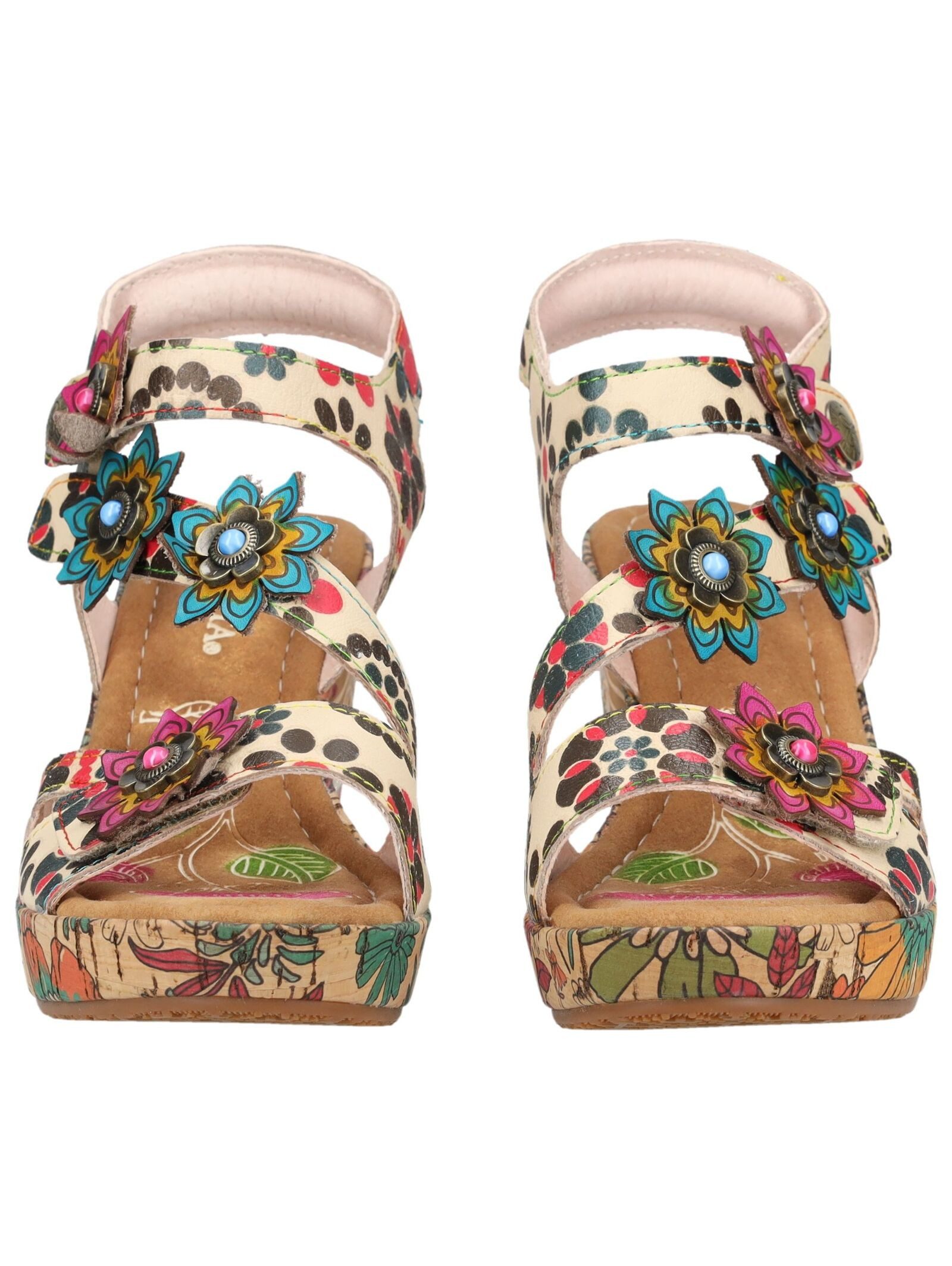 LAURA VITA LAURA VITA Sandalen Leder High-Heel-Sandalette