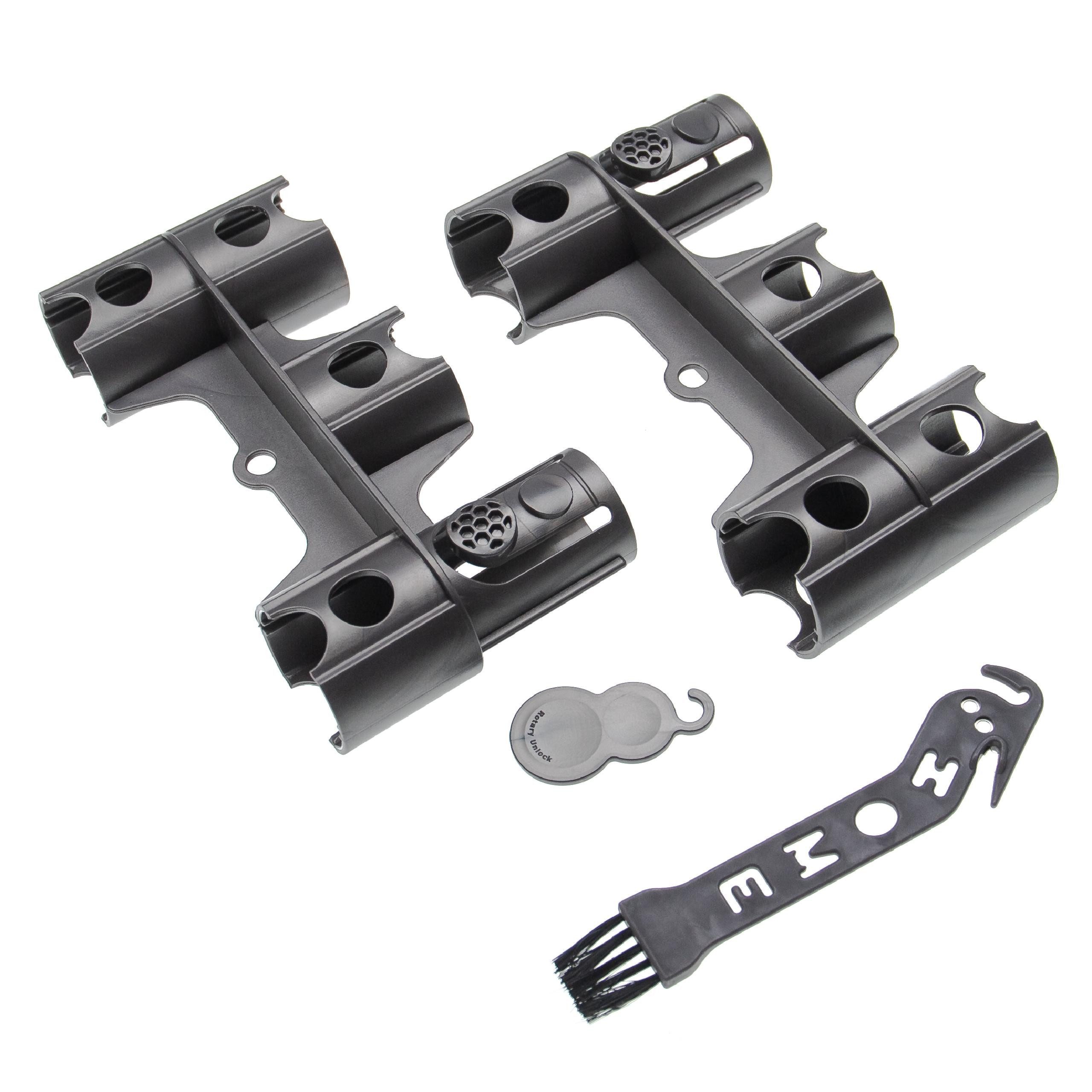 vhbw Taschen-Halterung, (passend für Dyson V8, V7, V15 Detect Complete Akku-Handstaubsauger / Akku-Staubsauger)