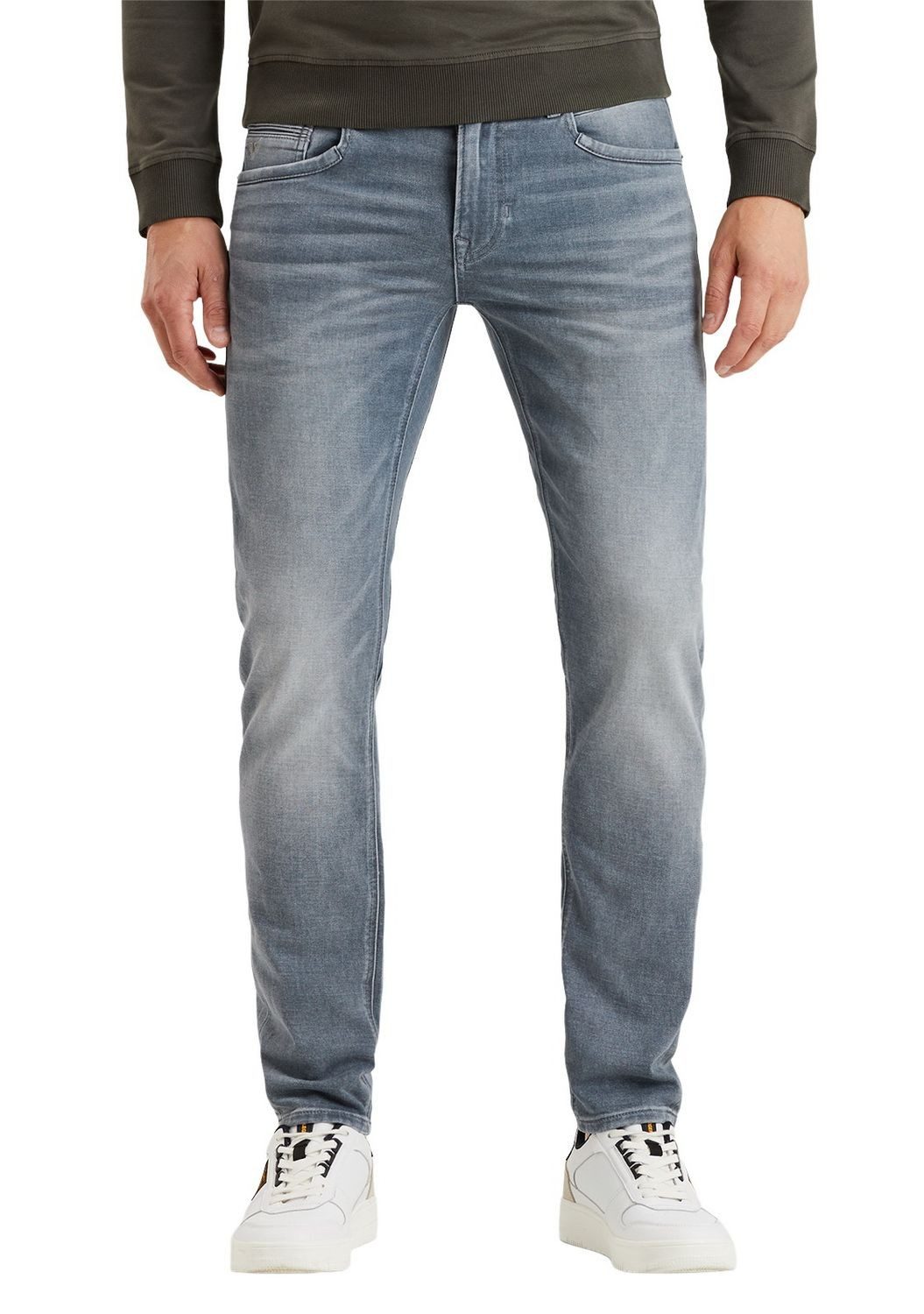 PME Legend Herren Jeans TAILWHEEL - Low Waist - Slim Fit - Grau Blau günstig online kaufen