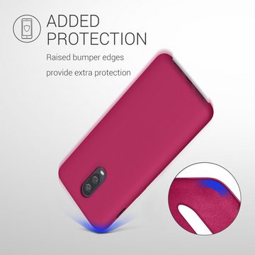 kwmobile Handyhülle, Hülle kompatibel mit OnePlus 6T - Hülle Silikon gummiert - Handyhülle - Handy Case Cover