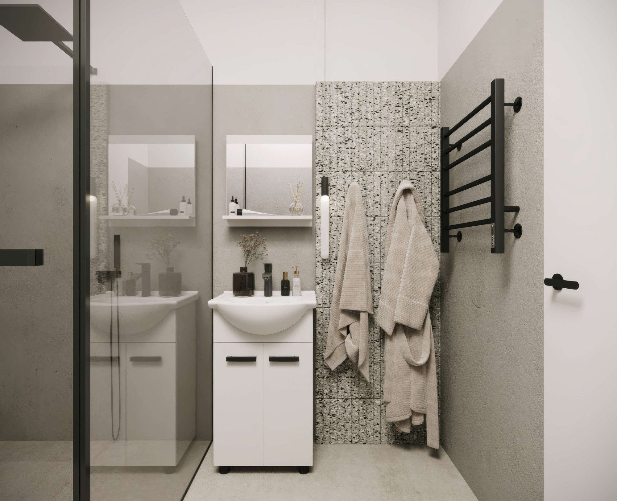 welltime Badmöbel-Set Badmöbel-Set Paulo, Waschbeckenunterschrank mit Wasch günstig online kaufen