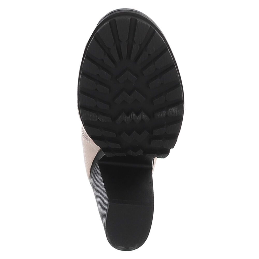 Ital-Design Overkneestiefel mit Blockabsatz für Damen, hochqualitativ Overkneestiefel (90827513) Blockabsatz Stiefel in Schwarz