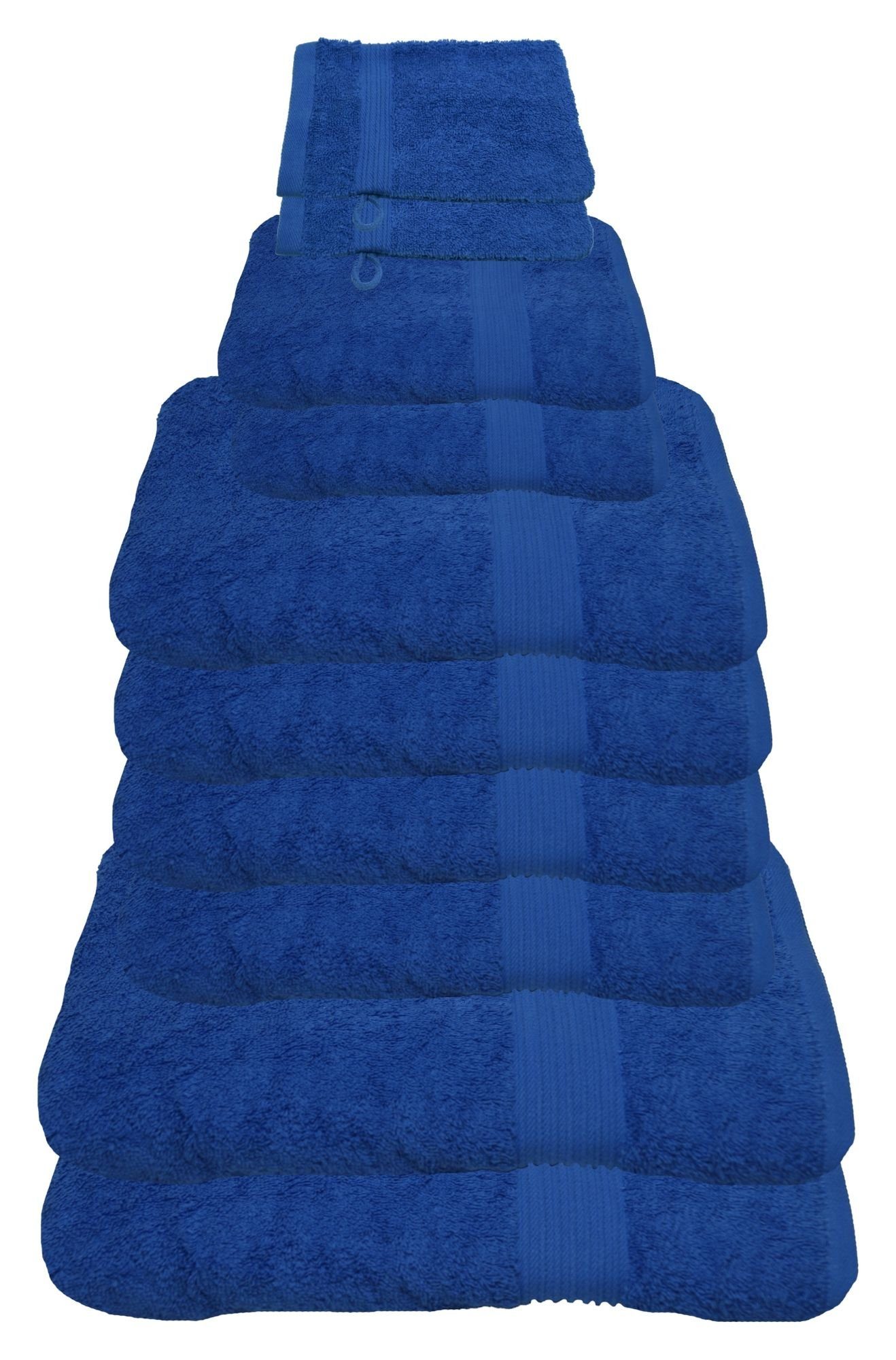 Julie Julsen Handtücher 10-Handtücher-Royalblau, Baumwolle (10-St) günstig online kaufen