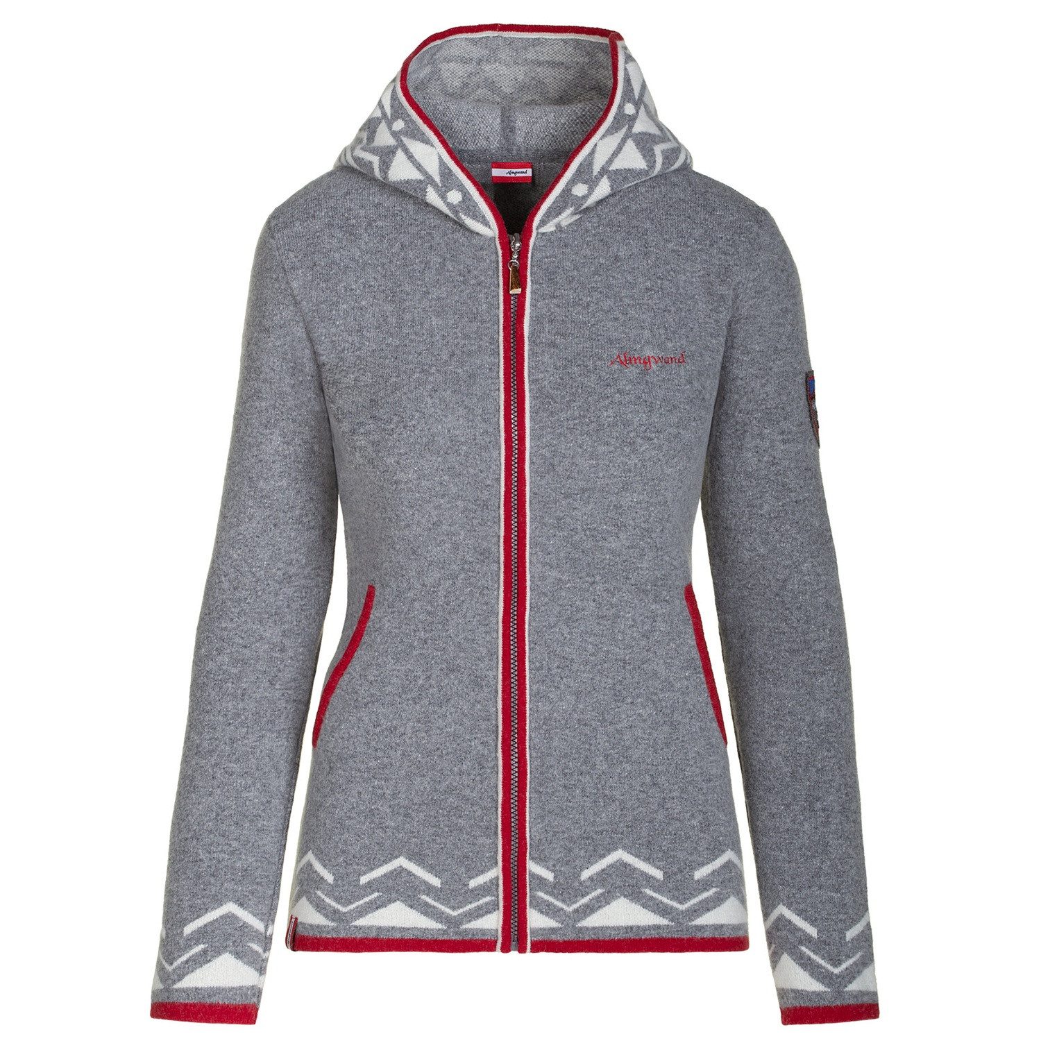 Almgwand Strickjacke Almgwand Issalm Damen Strickjacke Jacke 226203AD 22 01 06
