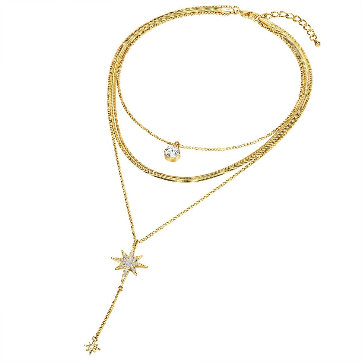 Lulu & Jane Collier Stern gelbgold, günstig online kaufen