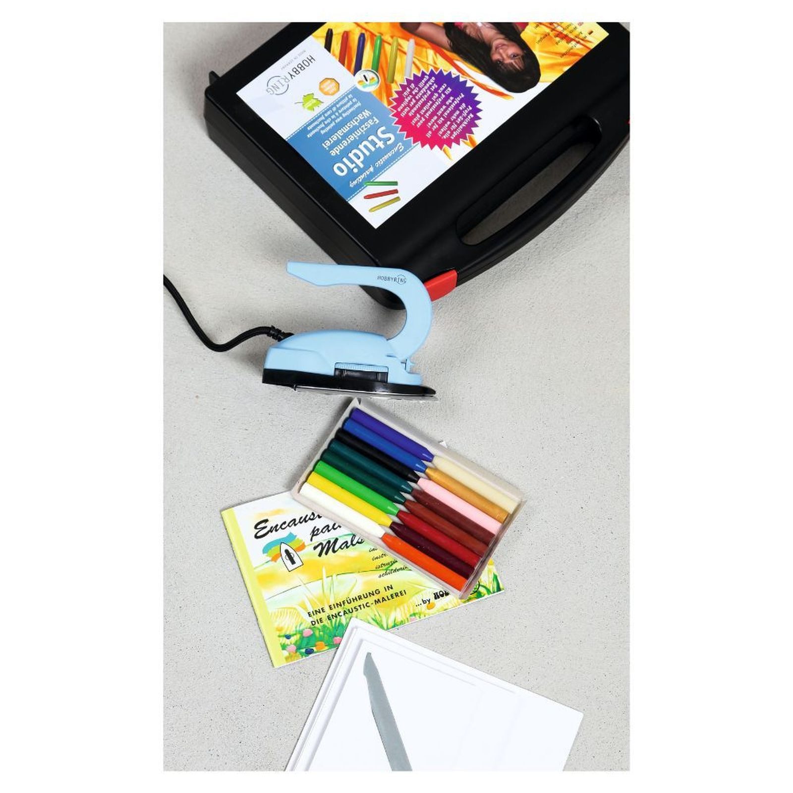 Hobbyring Kreativset Encaustic Painting Studio Profiset, (72-tlg)