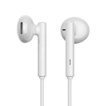 JOYROOM Kabel Kopfhörer USB Typ C Anschluss In-Ear-Kopfhörer – Weiß In-Ear-Kopfhörer