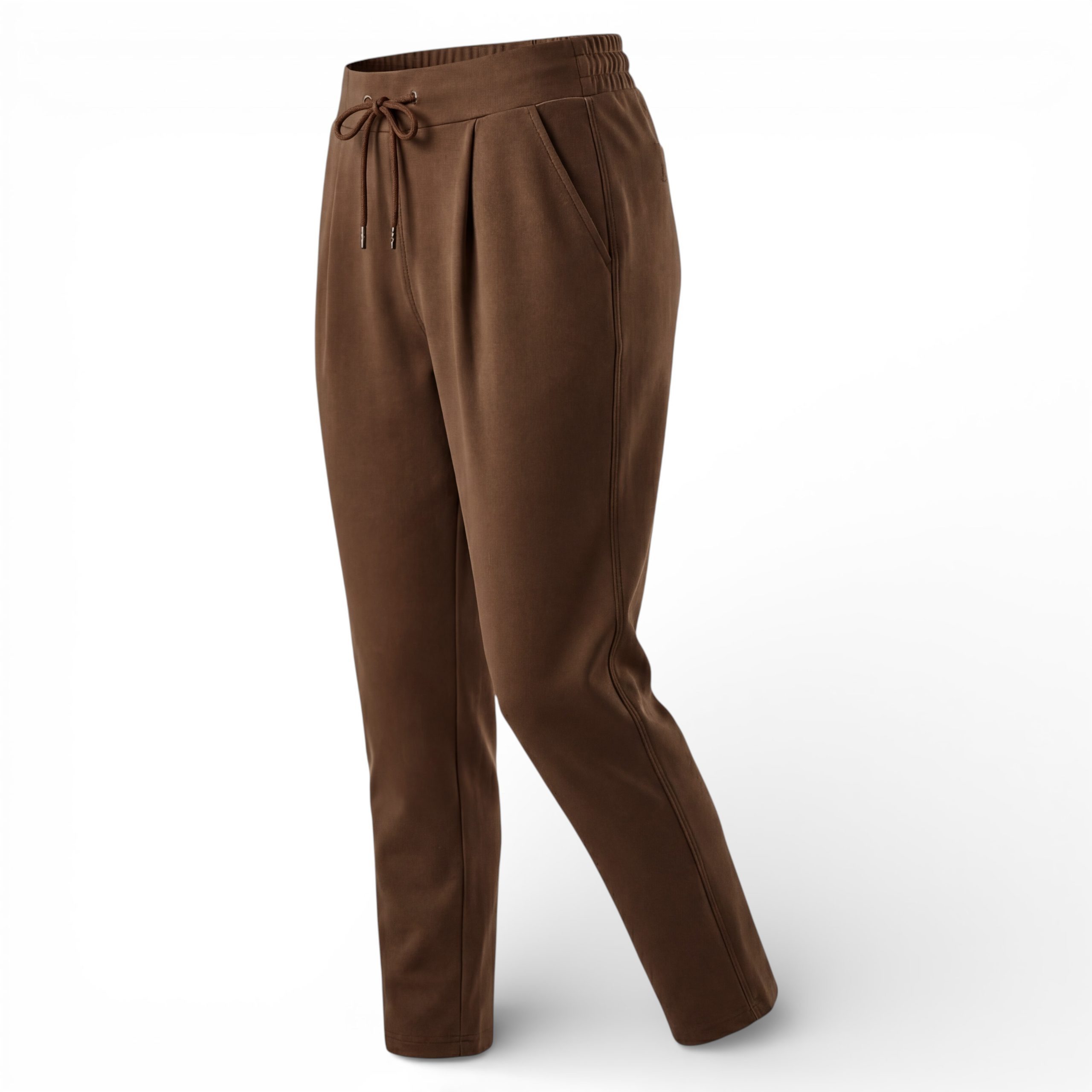 Chinohose Schlupfhose Damen Stretchhose Freizeithose Business Style