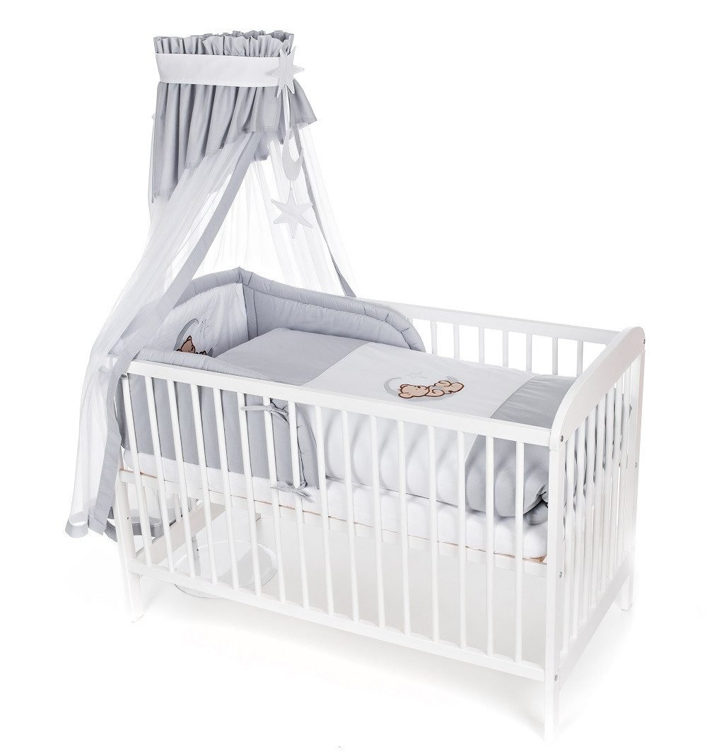 Babyhafen Komplettbett 60x120 Babybett Teddy & günstig online kaufen
