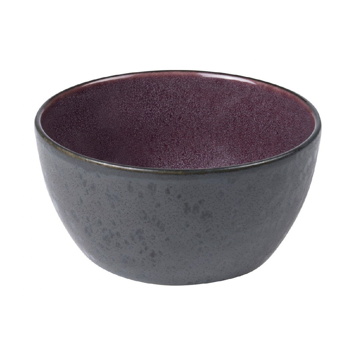 Bitz Schüssel Gastro black / lilac, Steinzeug, d: 12 cm / h: 6 cm