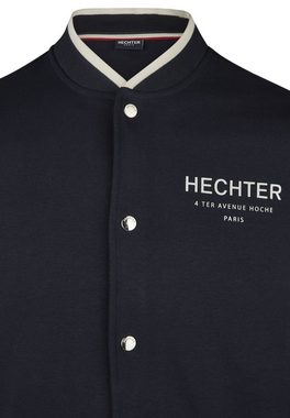 HECHTER PARIS Sweatjacke mit Stehkragen