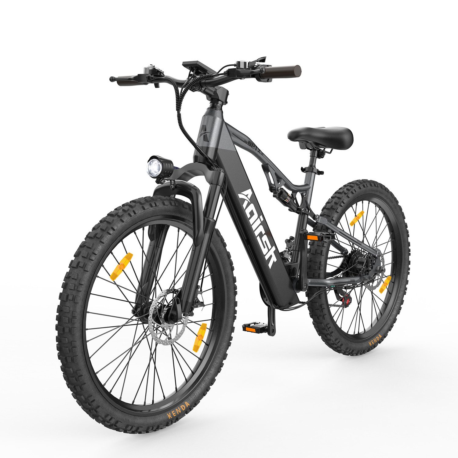 DOTMALL E-Bike Mountainbike XT90 26 Zoll Elektrofahrrad mit Vollfederung 250W 48V 20AH akku, Heckmotor, 960 Wh