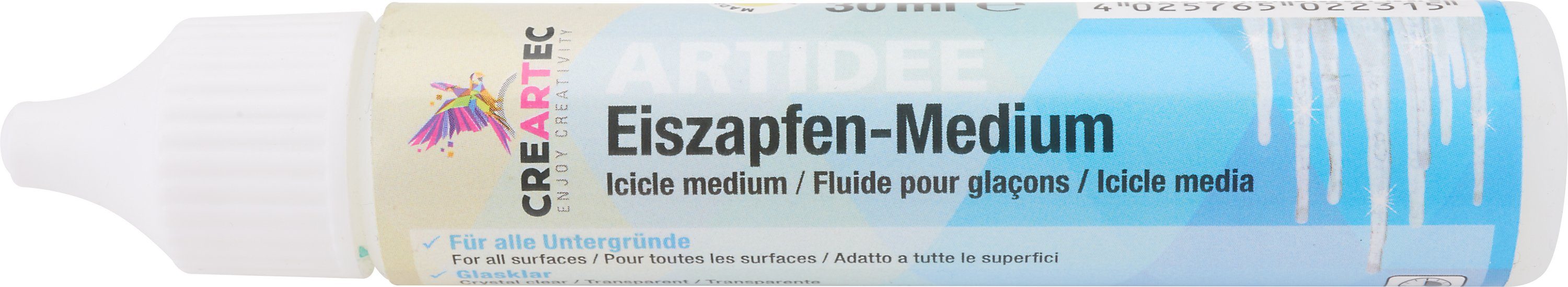 CREARTEC Malpaste Eiszapfen-Medium, transparent