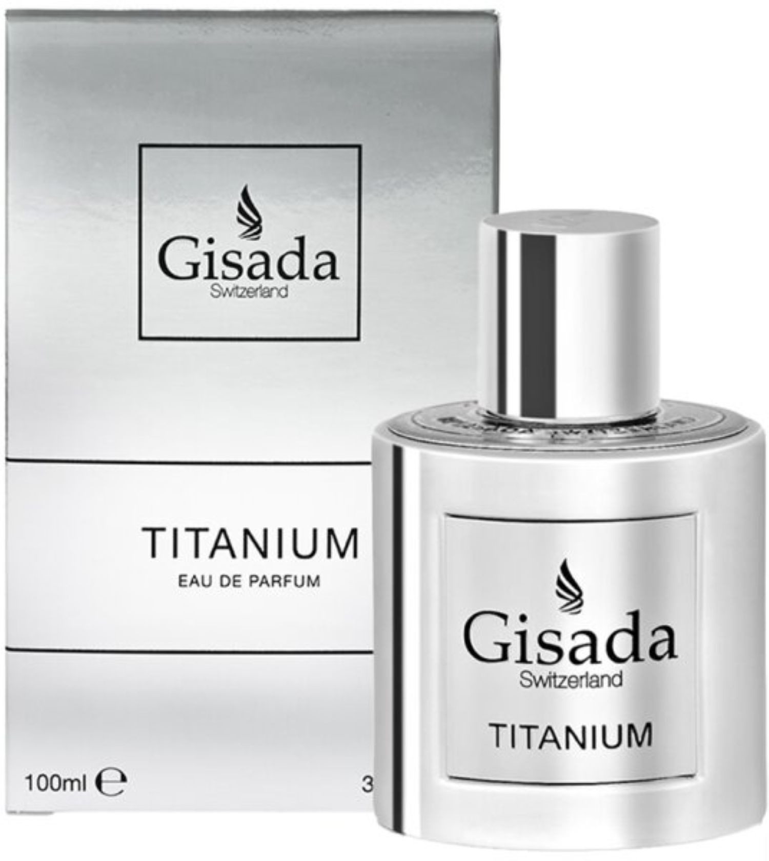 Gisada Eau de Parfum Titanium, Glasflakon