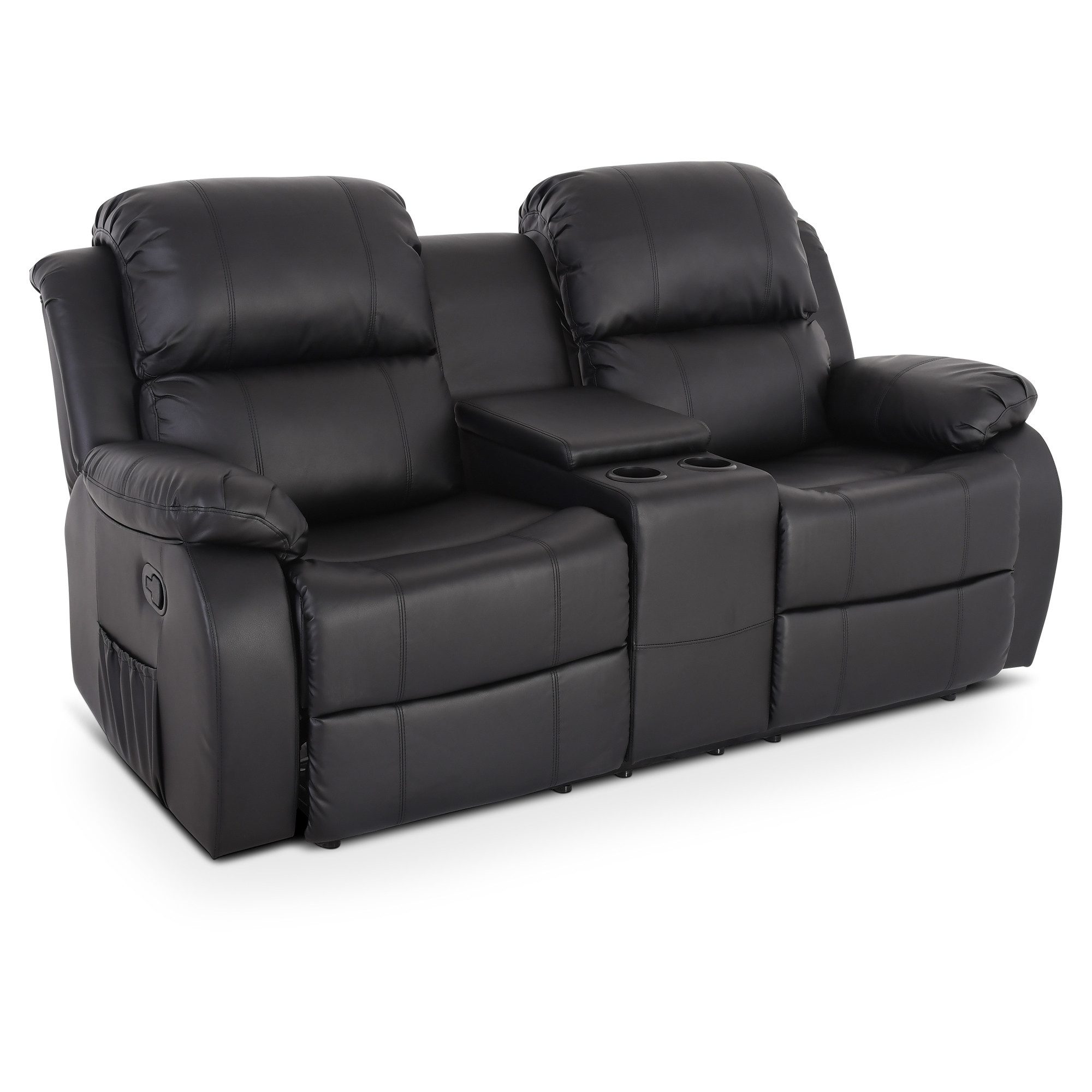 Raburg 2-Sitzer Kinosessel, 2er-Fernsehsessel, mechanisch, Star, mit Relaxfunktion, für 2 Personen, Belastbarkeit je Sitzplatz 120 kg