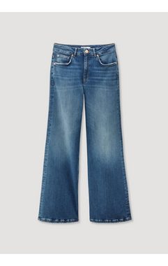 Hessnatur 5-Pocket-Jeans ALVA High Rise Wide Leg aus Bio-Denim (1-tlg)