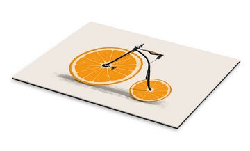 Posterlounge XXL-Wandbild Florent Bodart, Orangen-Rad, Küche Illustration