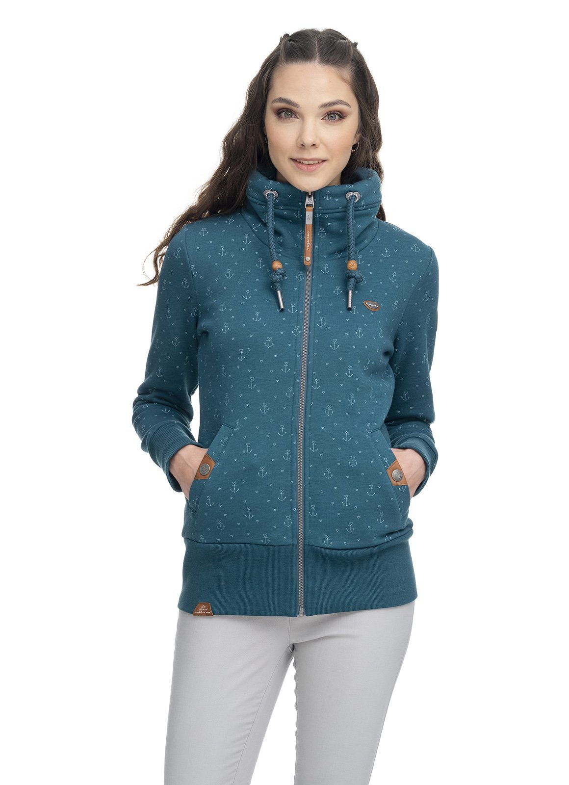 Kapuzensweatjacke