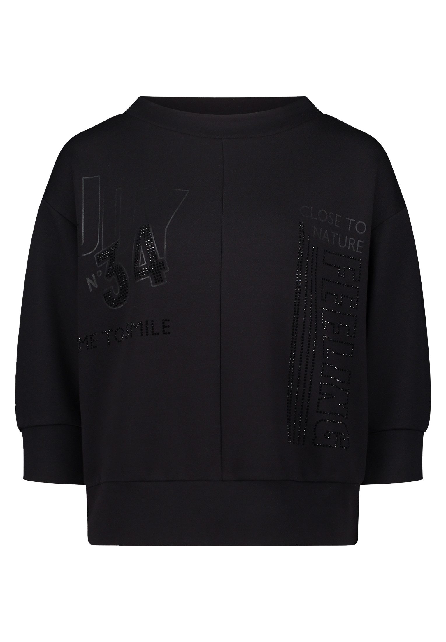 Betty Barclay Sweatshirt Damen Sweatshirt mit Stehkragen
