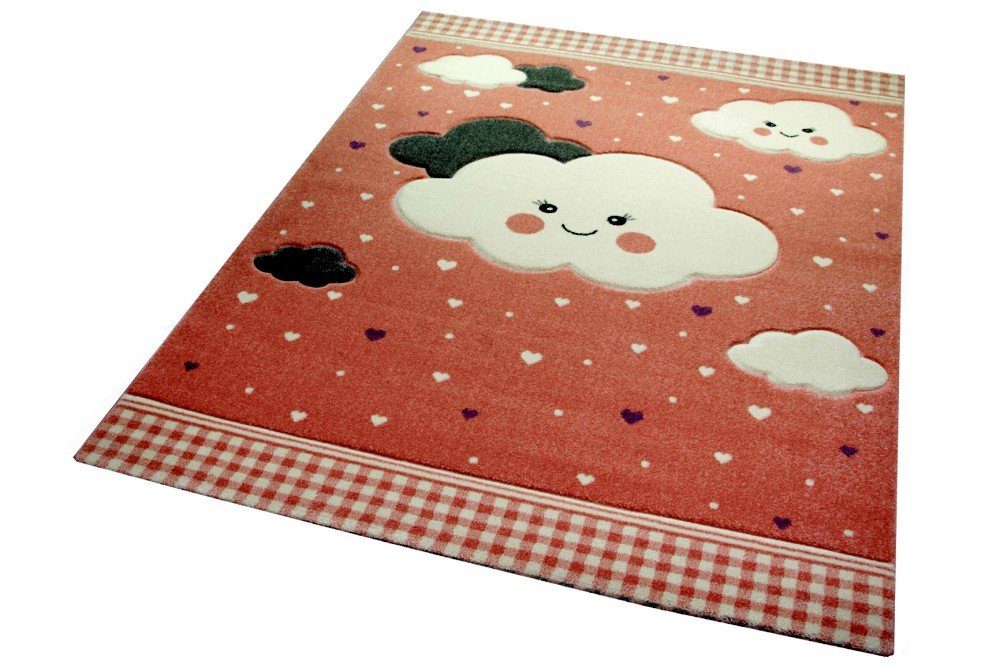 Carpetia Kinderteppich Teppich Kinderzimmer Kinderteppich Wolken günstig online kaufen