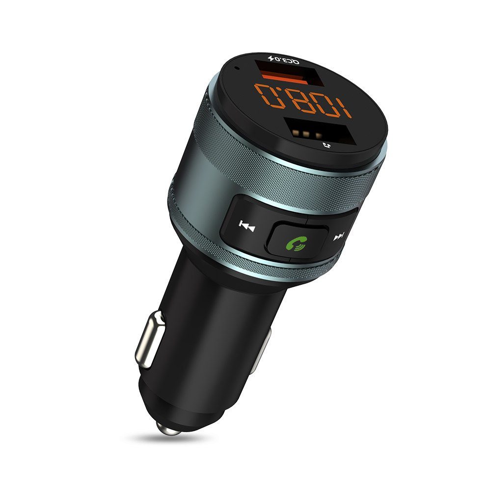 Novostella Bluetooth-Modul Zealife Bluetooth FM Transmitter QC 3.0, Packung