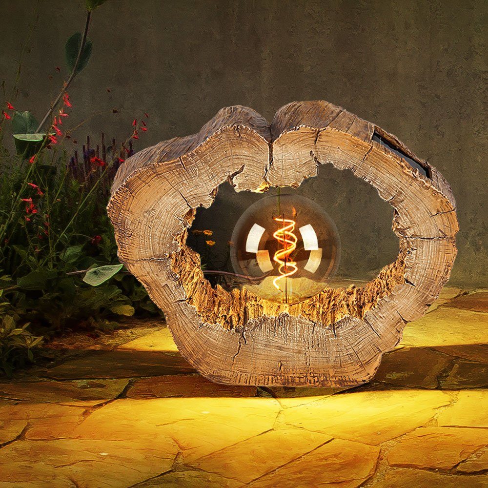 GLOBO LIGHTING LED Solarleuchte, LED-Leuchtmittel fest verbaut, Warmweiß, S günstig online kaufen