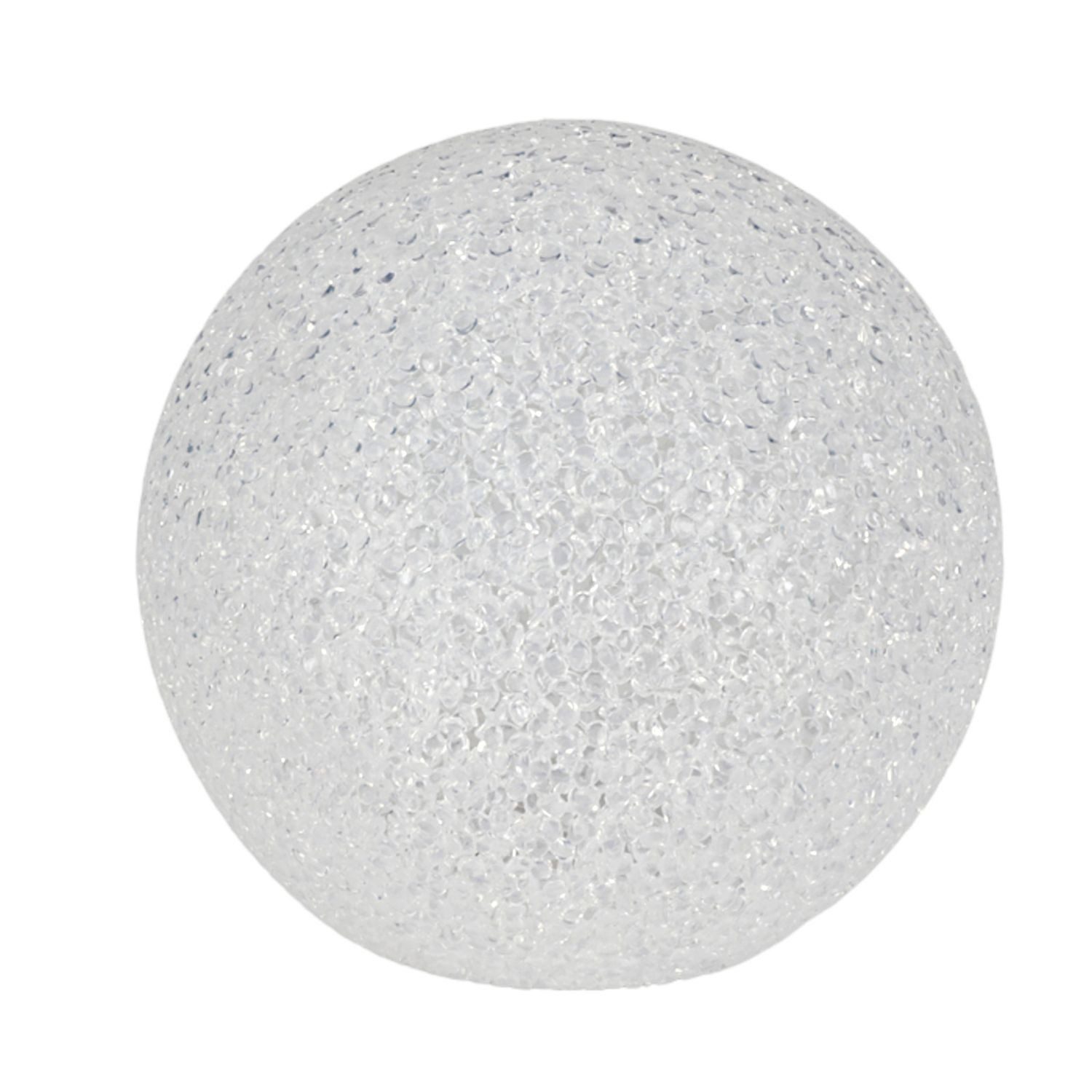 BURI LED Dekolicht Leuchtkugel LED Weiß 15cm Kugelleuchte Dekoleuchte Tisch günstig online kaufen