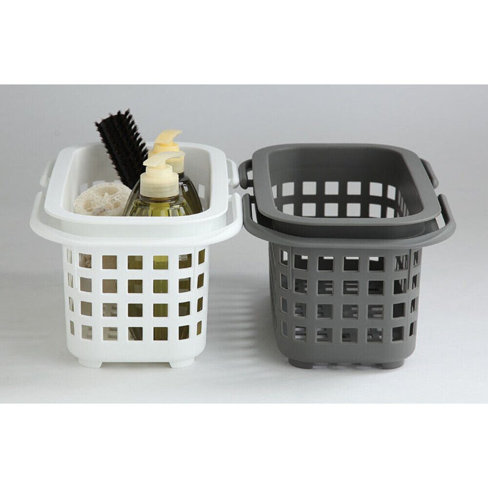 Hachiman Aufbewahrungskorb Korb S 31x20x15 cm Cestino grau