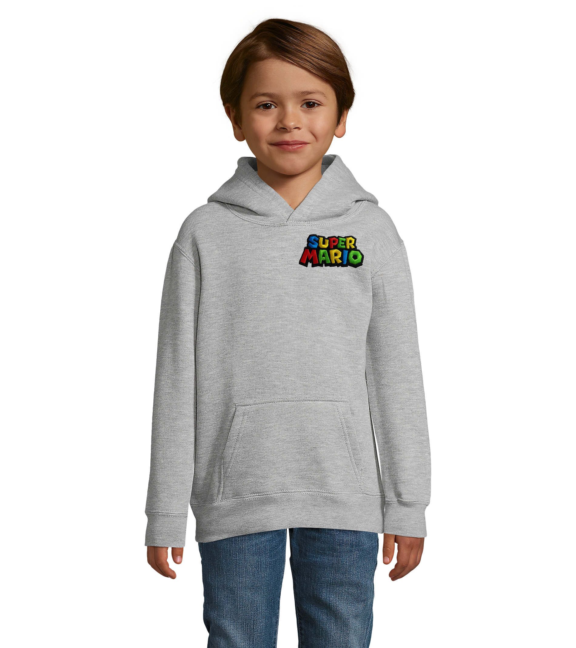 Hoodie Mario Luigi Super Wario Yoshi Peach Patch Kinder Retro Kapuzen-Hoodie
