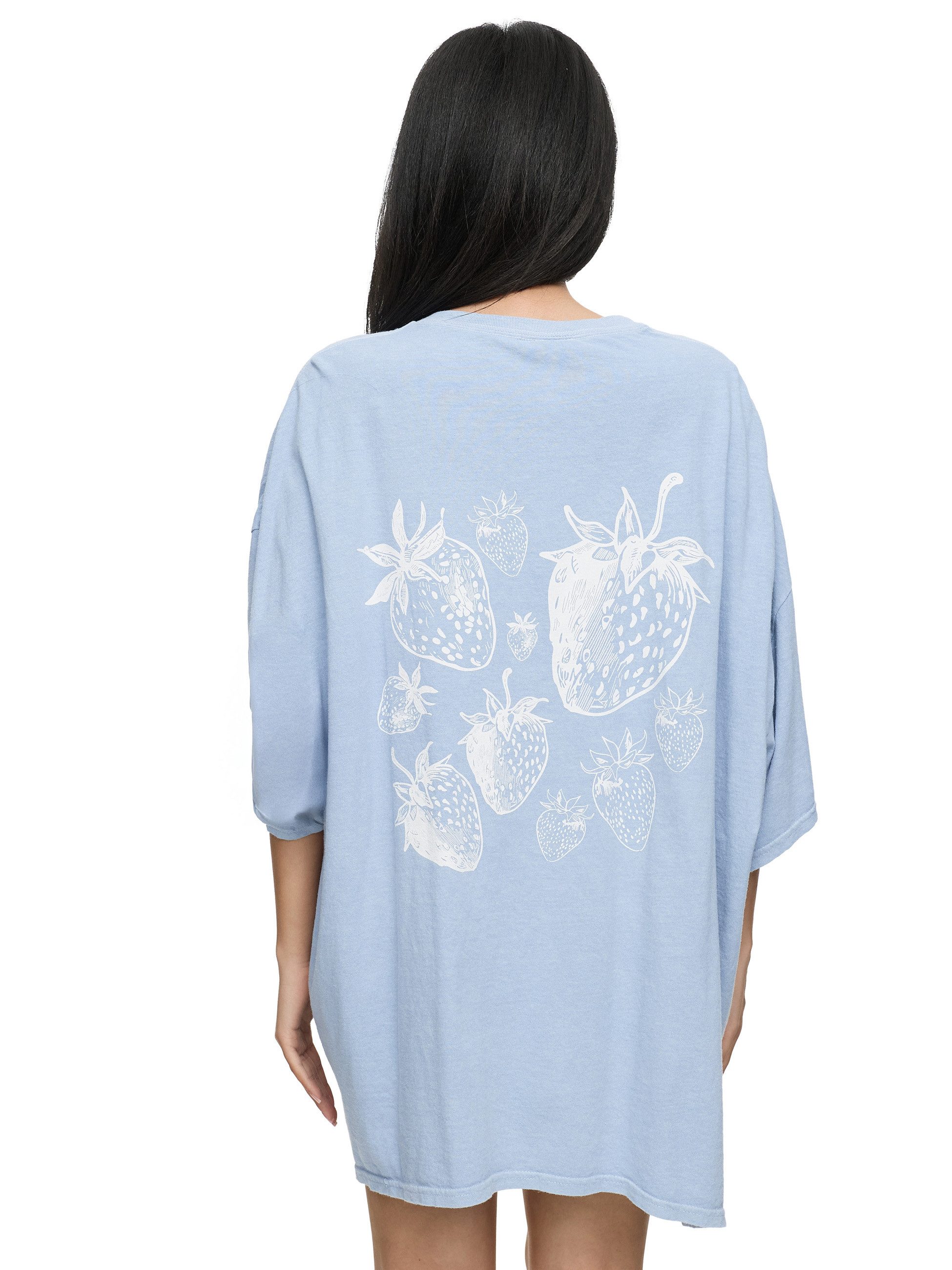 Worldclassca T-Shirt Worldclassca Oversized Print STRAWBERRY günstig online kaufen