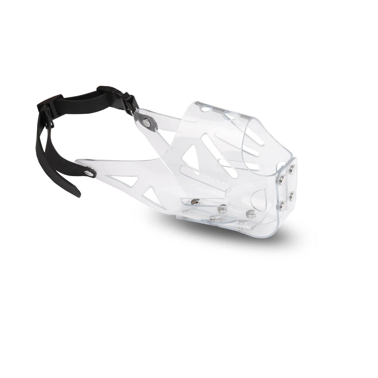 LuxusKollektion Maulkorb Hundemaulkorb transparent L, Kunststoff