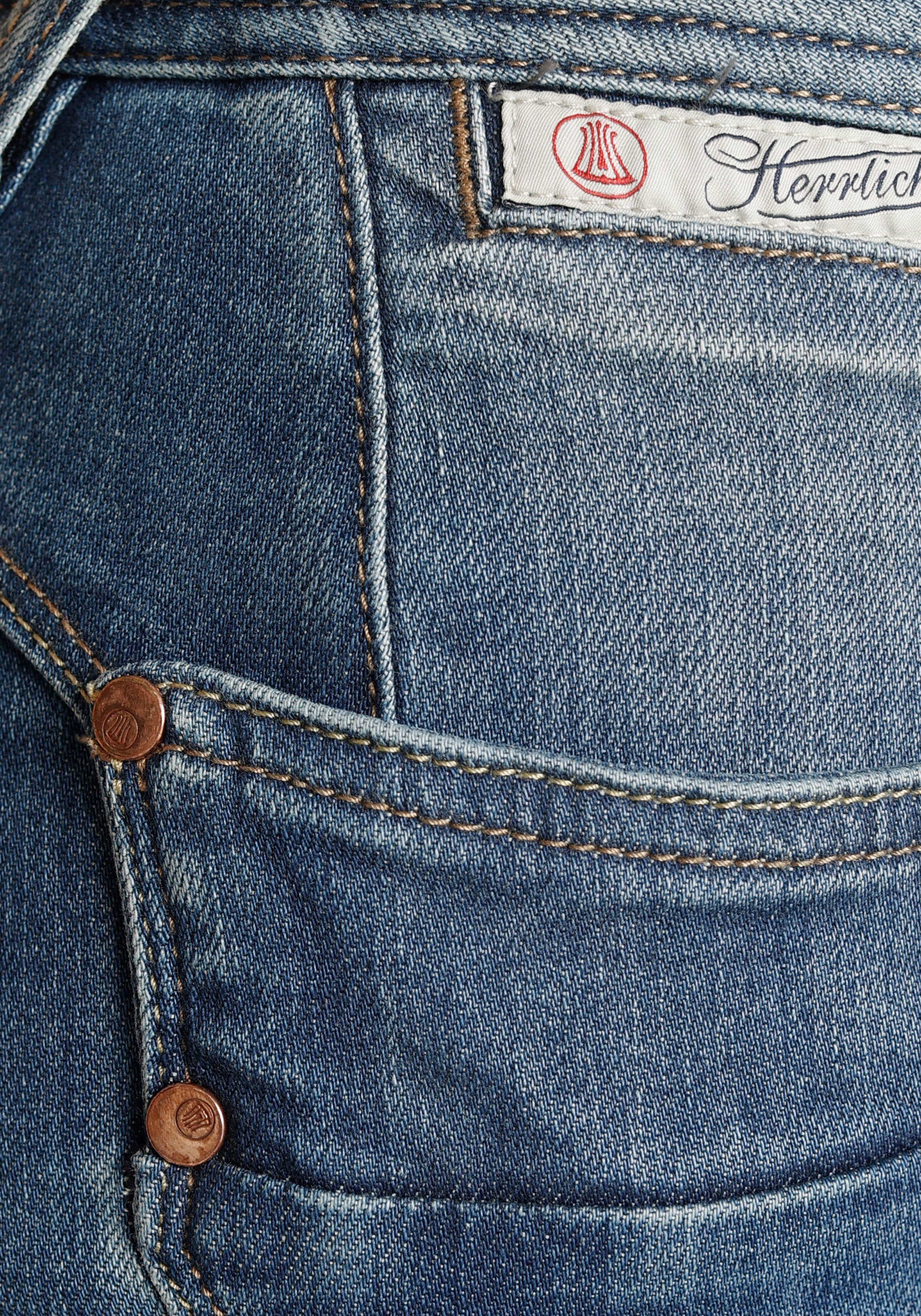 Slim-fit-Jeans umweltfreundlich ORGANIC Herrlicher dank Technology Kitotex PIPER SLIM