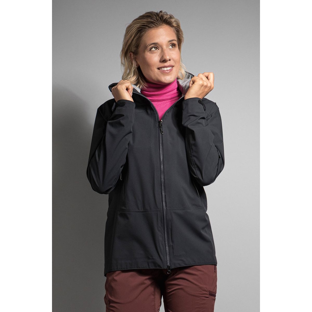 TATONKA® Outdoorjacke Zenja W's Recco Jacket Robuste Dreilagenjacke aus T-HardShell Pro 3L mit Ausrüstung