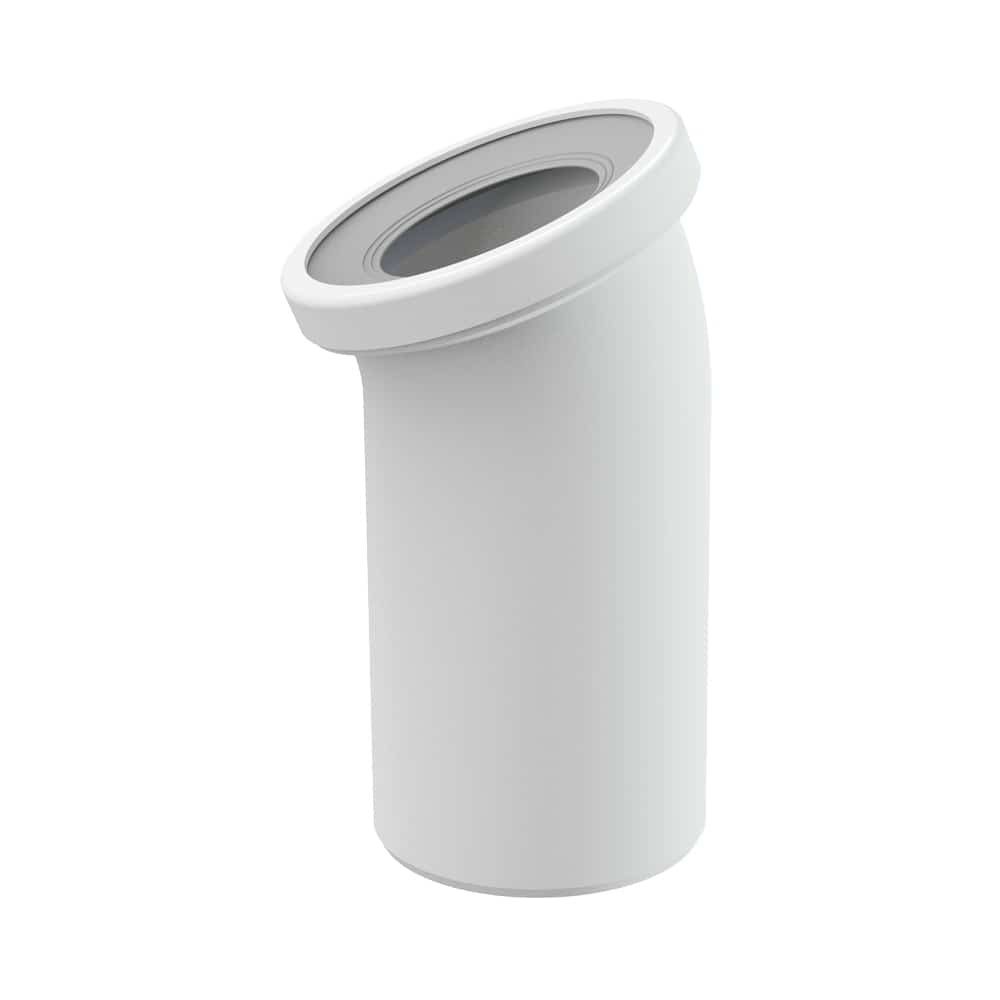 AlcaPlast WC-Anschlussbogen, AlcaPlast Universal WC Anschluß Rohr aus PP (Polypropylen)
