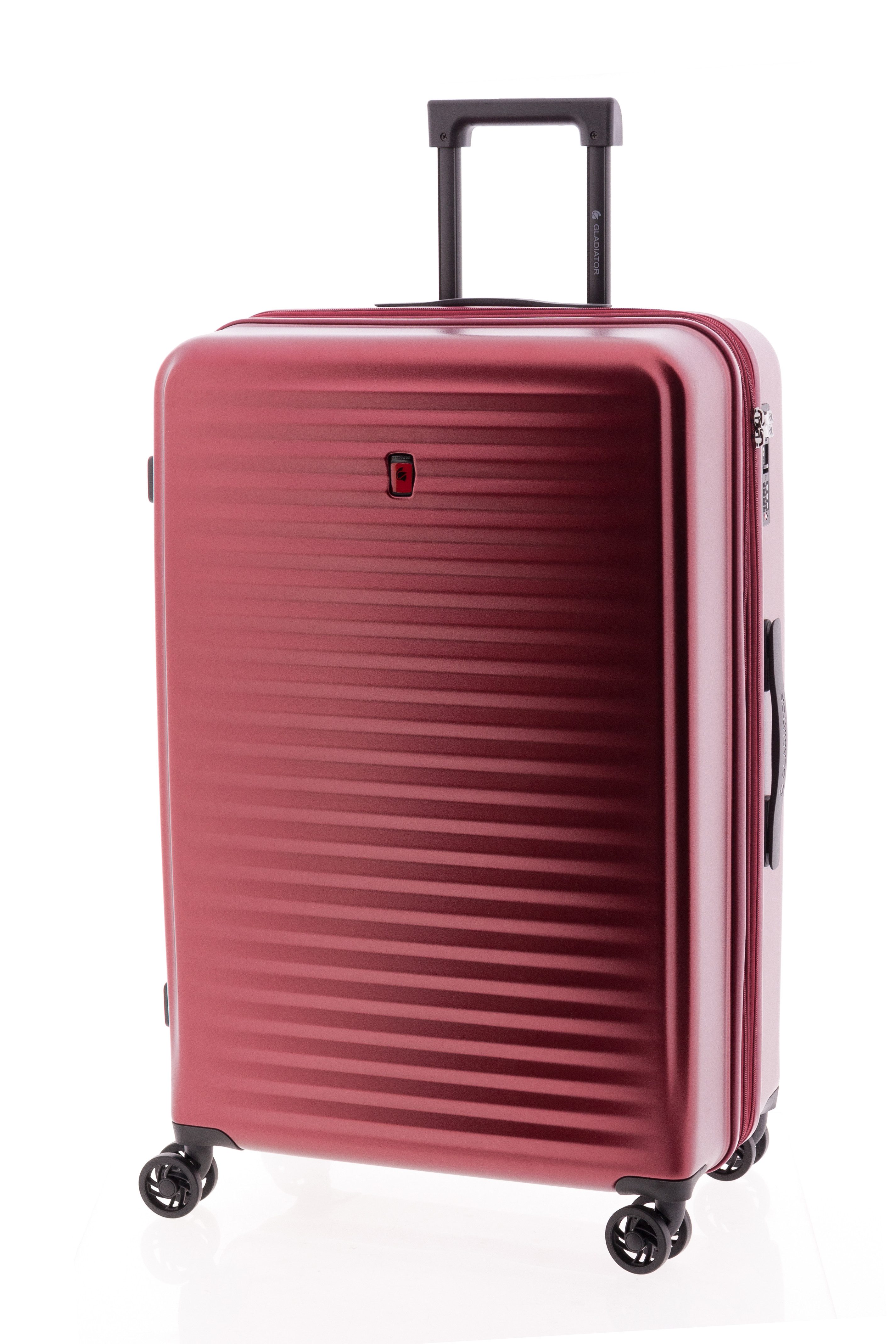 Hartschalen-Trolley 76 cm, 4 Rollen, TSA, Dehnfalte, Polycarbonat, in 3 Farben