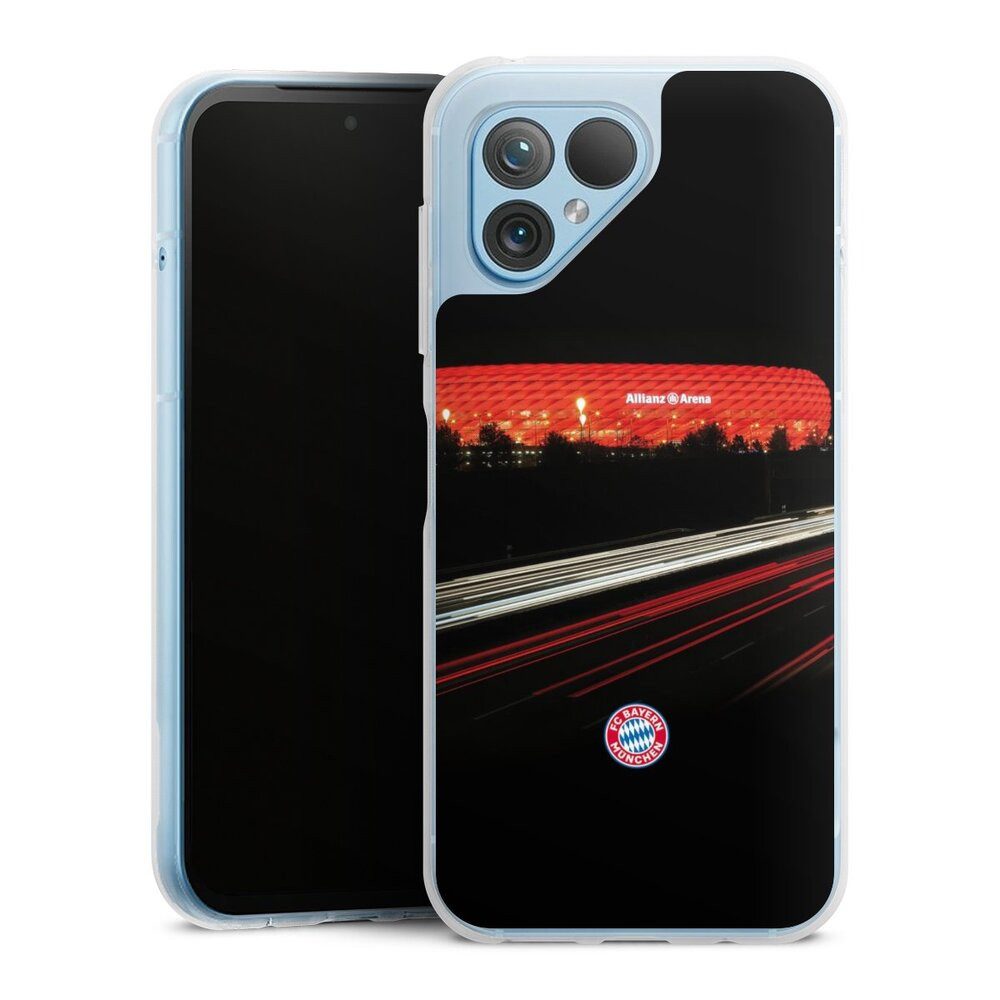 DeinDesign Handyhülle FC Bayern München FCB Stadion FC Bayern München Allianz Arena, Fairphone 5 Silikon Hülle Bumper Case Handy Schutzhülle