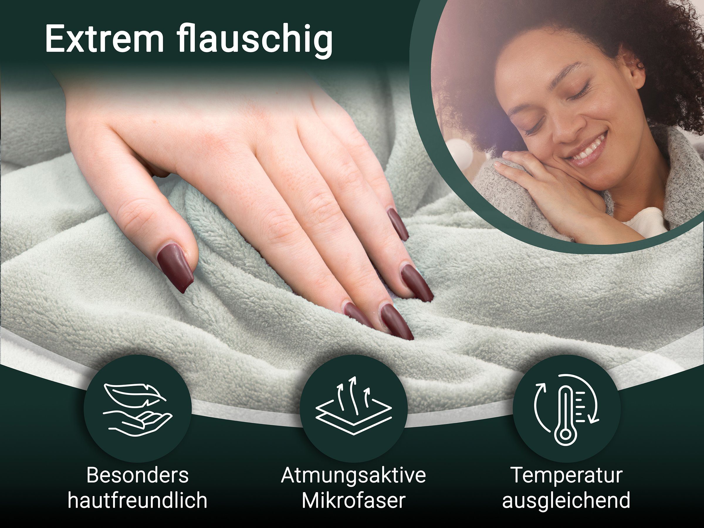 Wohndecke, ZOLLNER, superflauschig, in XXL Größe günstig online kaufen
