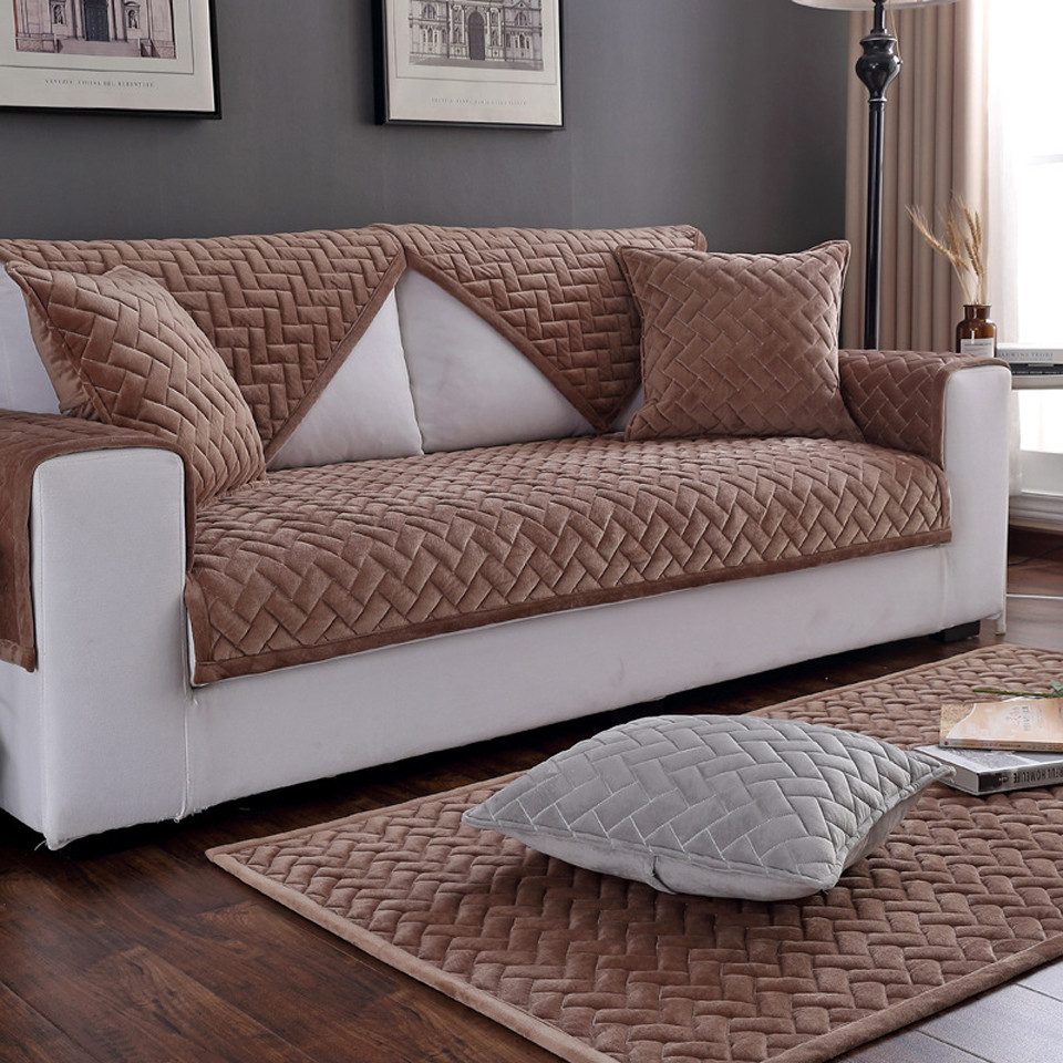 Sofaschoner Sofahussen, Antirutsch, Sofa Überzug,Sofabezug 1/2/3/4